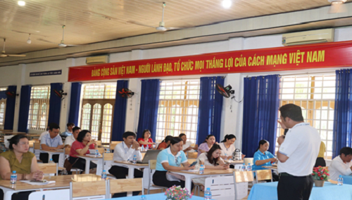 Hội nghị lấy ý kiến góp ý dự thảo văn kiện trình đại hội Đảng các cấp